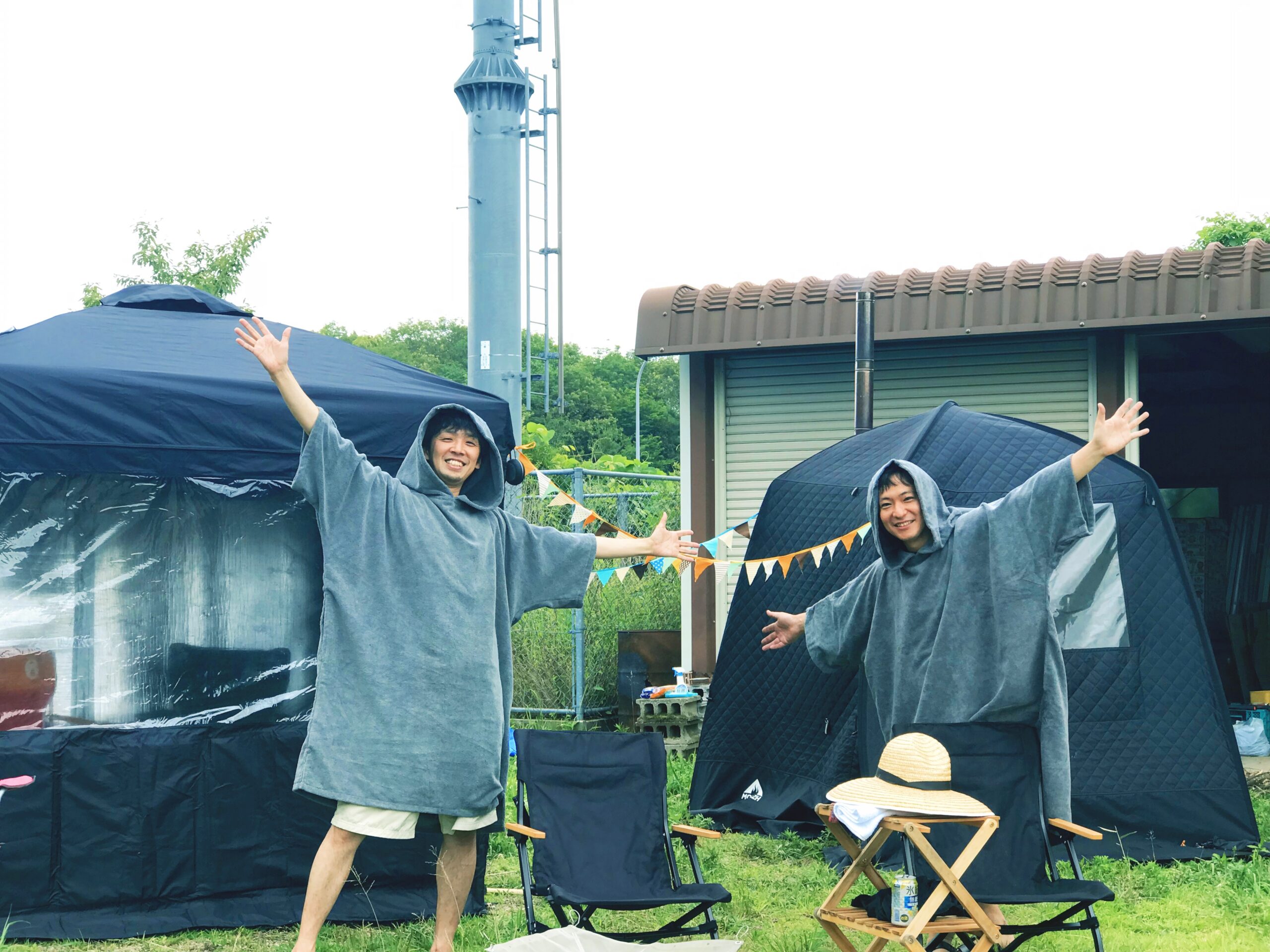 実験会】MORZH vs 自作テントサウナ – Neighbor's TentSauna